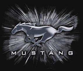 img 3 attached to Mustang Sleeve T Shirt Silver Design Automotive Enthusiast Merchandise
