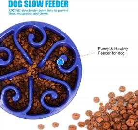 img 3 attached to XZQTIVE Maze Dog Bowl - The Fun Way To Satisfy Your Dog'S Hunger