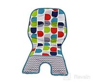 🪑 fisher price spacesaver high chair replacement pad - new style (ftl90) logo