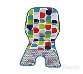 img 2 attached to 🪑 Fisher Price SpaceSaver High Chair Replacement Pad - New Style (FTL90)