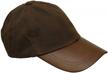 walker and hawkes mens ladies wax baseball cap waxed 100% cotton leather peak one-size logo