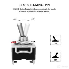 img 1 attached to Momentary Waterproof Automotive Electric SL 8102