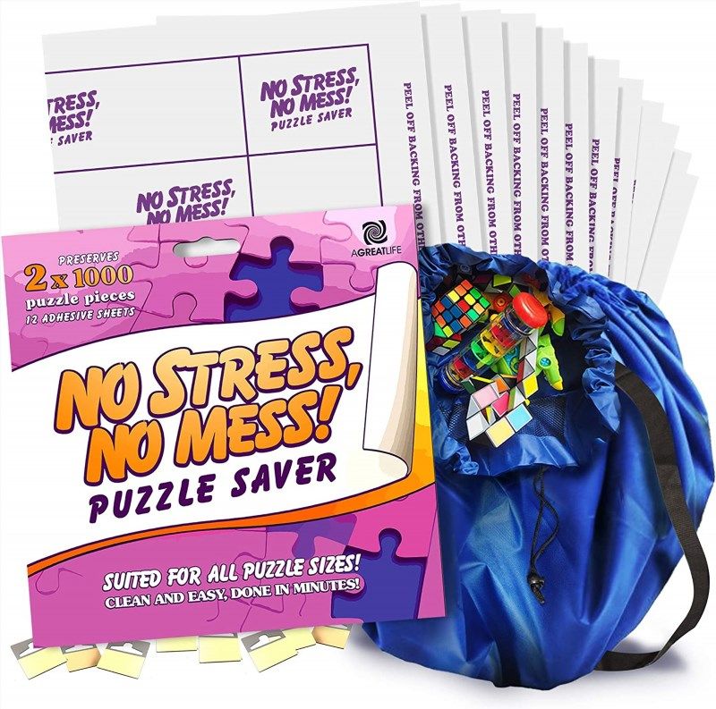 AGreatLife 2 Pack No Stress No Mess Puzzle Saver - 12 and 14