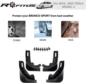 img 2 attached to Mud Flaps Splash Guards Accessories Exterior Accessories