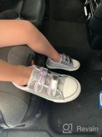 img 1 attached to Weestep Toddler/Littke Kid Girls Glitter School Casual Sneakers review by John Lewis