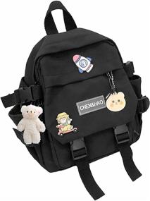 img 2 attached to 🎒 Cute Kawaii Waterproof Pendant Backpacks for Kids' School Needs