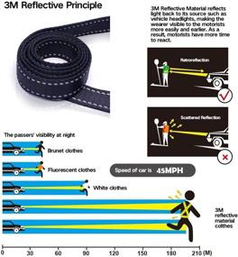 img 2 attached to Gavpepy 3M Reflective Dog Leash: Heavy Duty, 5ft Long Training Lead with Double Handle for Large/Medium Dogs