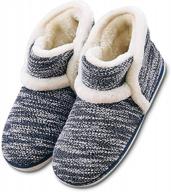 garatia winter vintage boot women's slippers arctic solid indoor/outdoor house shoes logo