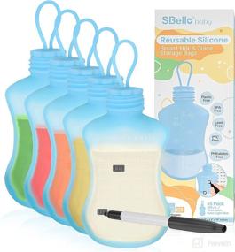 img 4 attached to SBello Breastmilk Ecofriendly Leakproof Essentials