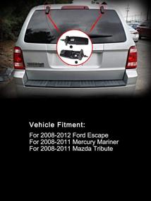 img 3 attached to Liftgate Mercury Mariner 2008 2012 Tailgate