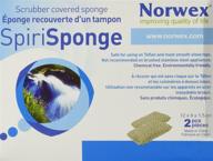 norwex spirisponge scrubber sponge pack logo