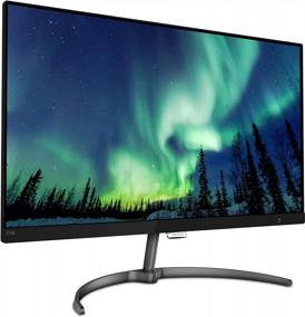 img 1 attached to Experience Stunning Clarity with Philips 276E8VJSB 3840X2160 UltraNarrow DisplayPort Monitor: Tilt Adjustment, Flicker-Free, and Blue Light Filter Features Included