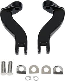 img 4 attached to 🏍️ Ultimate Rear Foot Peg Mount Kits for Harley Electra Street Glide Road King 1993-2022 - TCMT 10mm