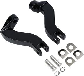 img 2 attached to 🏍️ Ultimate Rear Foot Peg Mount Kits for Harley Electra Street Glide Road King 1993-2022 - TCMT 10mm