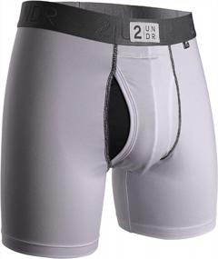 img 4 attached to Boxer Trunk Underwear: 2UNDR Swing Shift 3, The Ultimate Comfort Solution