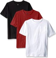 american hawk pocket t shirt for boys: size 20 - tops, tees & shirts in boys' clothing logo