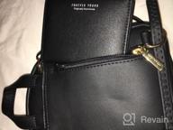 картинка 1 прикреплена к отзыву Leather Mini Backpack Purse For Women - Crossbody Phone Bag And Small Shoulder Bag By Aeeque от Michael Jackson