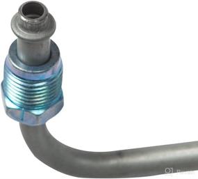 img 2 attached to 🔧 Edelmann 92082 Power Steering Pressure Hose: High-Quality Replacement for - 2012-2000 GM; Suburban, Yukon, 2007-2003 Hummer H2, 2006-2002 Avalanche, 2000-1999 GM; Silverado, Sierra; Ensure Efficient Hydroboost Performance, Sleek Black Design