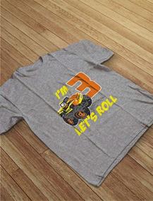 img 1 attached to 🎁 Adorable Birthday Gift Truck Toddler T Shirt for Boys' Clothing at Tops, Tees & Shirts - Shop Now!