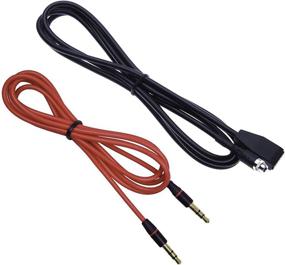 img 1 attached to 🔊 Enhance Your BMW Audio with Keple's Aux Input Mounting Kit - 3.5mm Male Aux Cable 1m Included for E46 320i/320ci/320cic/323i/323ci/323cic/325i/325ci/325cic/328i/328ci/32