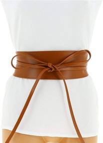 img 2 attached to 👗 FASHIONGEN Women's Italian Leather CASSIANE Accessories - Stylish Belts for Women