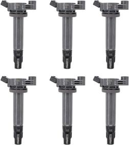 img 4 attached to 🔥 Enhance Your Engine Performance with NewYall Pack of 6 Ignition Coils