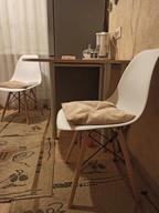 img 2 attached to Chair set DSW Style, beige, 4 pcs review by Barbara Kowalewska ᠌