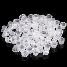 img 3 attached to CINRA Tattoo Ink Caps Cups, 300Pcs Mixed Sizes Tattoo Ink Cups Caps #9 Small #13 Medium #16 Large Size Pigment Caps Microblading Ink Cups For Tattoo Pigment Ink Tattoo Machine Kits Supplies (300PCS)