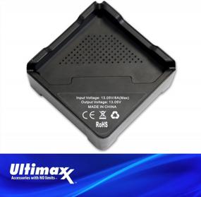 img 3 attached to Эффективно заряжайте до 4 аккумуляторов DJI Mavic PRO: концентратор для зарядки аккумуляторов Ultimaxx с ЖК-экраном
