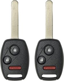 img 4 attached to 🔑 3 Button Keyless Entry Remote Car Key Replacement Pack for Keyless2Go Vehicles - CWTWB1U545 Compatible (2 Pack)