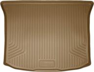 🐾 husky liners weatherbeater series cargo liner - tan (23723) | fits 2007-2014 ford edge, 2007-2015 lincoln mkx - 1 piece логотип