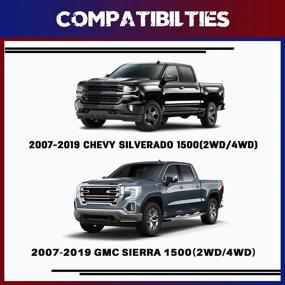 img 1 attached to Получите лучший подъем на своем Silverado / Sierra 1500 с 2-дюймовыми проставками передних стоек - совместимы с моделями 2007-2019 годов!