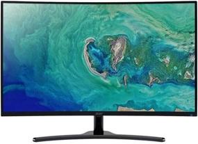 img 2 attached to 🖥️ Acer ED322QR DisplayPort Monitor with Built-In Speakers