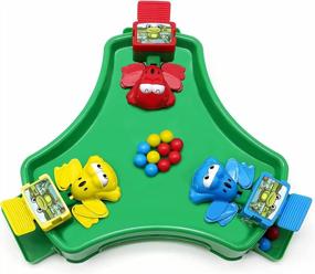 img 4 attached to Hungry Frogs Board Game For Kids Ages 3 And Up - Quick Reflexes Pre-School Game For 2 To 3 Players