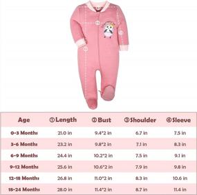img 1 attached to Cuddle Up Your Little One With Trendy Cotton Footed Pajamas - Perfect For Boys And Girls!