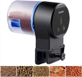 img 4 attached to Aquarium Everyday Fish Feeder With Automatic Mode And Manual Mode