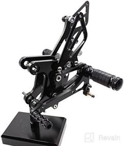 img 2 attached to Krace Motorcycle Footrests Adjustable 2005 2008 Motorcycle & Powersports