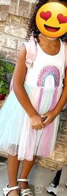 img 8 attached to 👗 Платья из хлопка для девочек VIKITA для малышей - платья с короткими рукавами для малышек