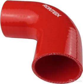 img 1 attached to RONTEIX 90 Degree Elbow Silicone Hose Coupler For Radiator Intake Pipe Intercooler(2&#39