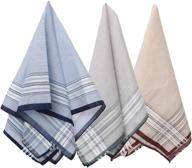 cotton handkerchief set for men - mh1041: essential accessories for men logo