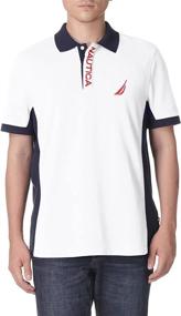 img 4 attached to Nautica Short Sleeve Color Performance Men's Clothing and Shirts
