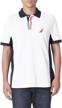 nautica short sleeve color performance men's clothing and shirts logo