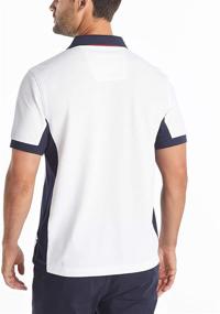 img 3 attached to Nautica Short Sleeve Color Performance Men's Clothing and Shirts