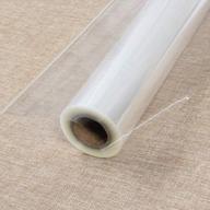 clear cellophane wrap roll - 33x115ft | 3 mil thickness | ideal for christmas & halloween gifts, baskets, and flowers | ilovepaper cellophane wrapping paper roll logo