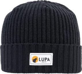 img 4 attached to Lupa Canadian Made Extreme Fleece Lined Beanie Girls' Accessories ~ Cold Weather