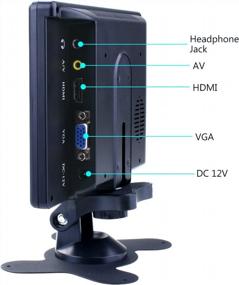 img 3 attached to Enhance Your Viewing Experience with AUKUYEE 7 Inch HD Screen Display by Quimat