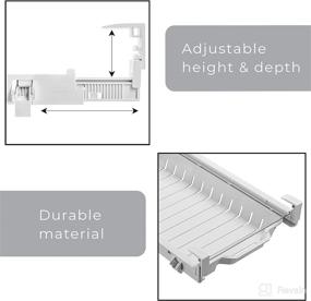 img 1 attached to Smart Design Refrigerator Hanging Organizer