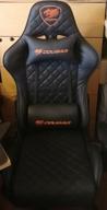 img 1 attached to Gaming chair COUGAR Armor One, on wheels, eco leather, black/orange [cu-armone] review by Michal Wjcik ᠌