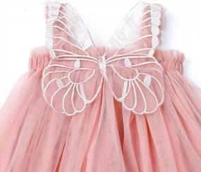 img 2 attached to Flower Girl Perfection: QPANCY Tutus And Tulle Dresses For Little Girls At Weddings, Christmases And More!