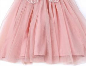 img 1 attached to Flower Girl Perfection: QPANCY Tutus And Tulle Dresses For Little Girls At Weddings, Christmases And More!